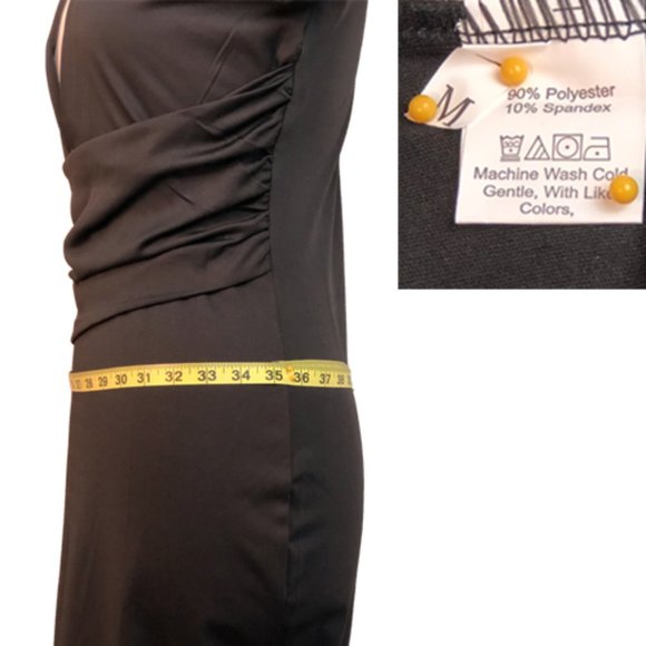 Black Cocktail Dress LBD (NEW) | FREE SHIPPING! - Picture 6 of 8